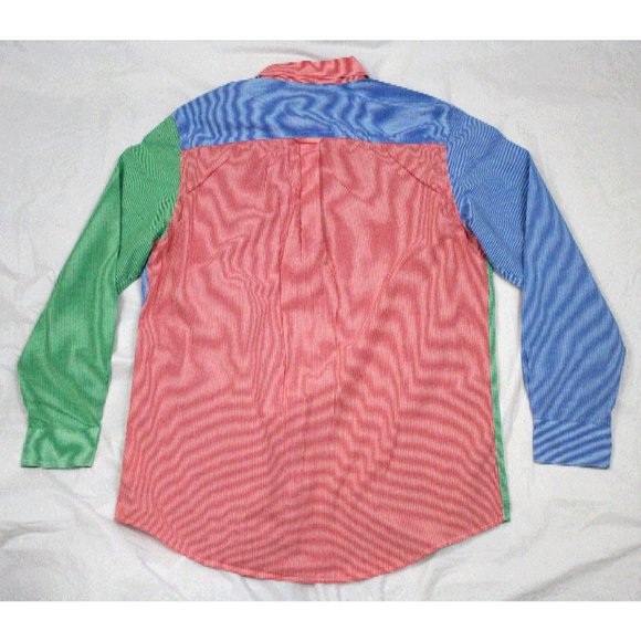 Chaps Mens Long Sleeve Button Down Shirt Size Medium - Picture 5 of 8